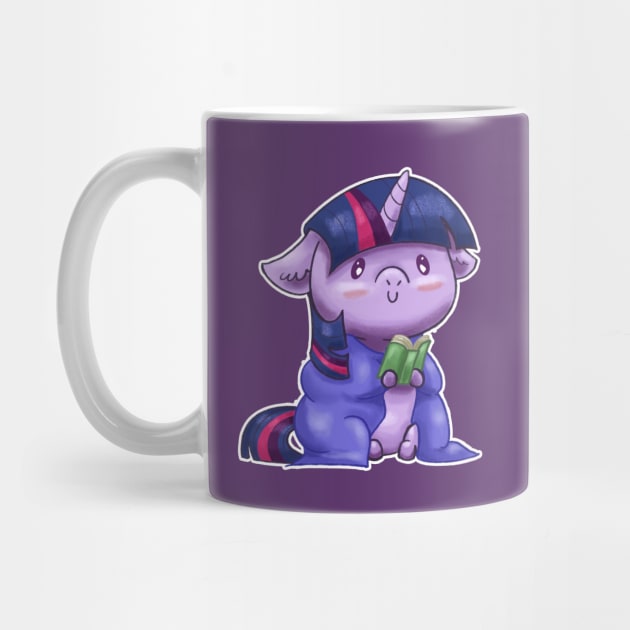 Chibi Twilight Sparkle by CatScratchPaper